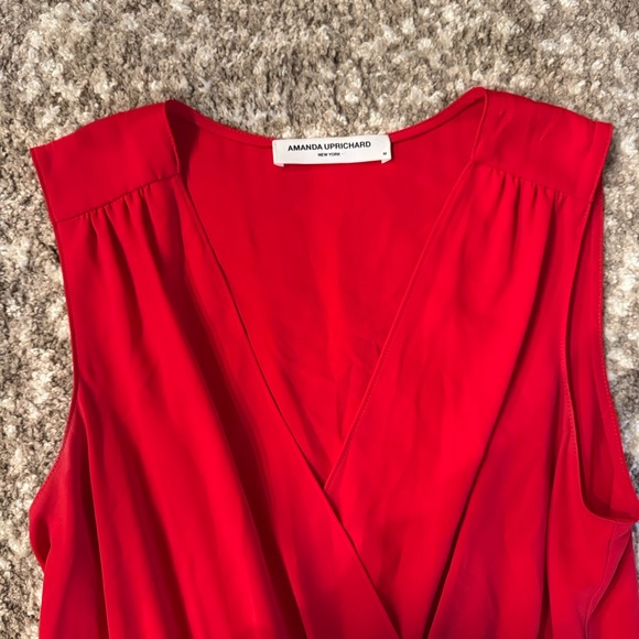 Amanda Uprichard Chantal Smocked Mini Dress - Picture 3 of 3